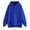 Blue, variant on Mifelio Hoodies for Women, Women's Casual Solid Color Hooded Pocket Long Sleeve Pullover Sweatshirt for Women Blue XXL