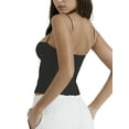 thumbnail image 7 of Women Spaghetti Straps Crop Top Fitted Camisole Solid Color Sleeveless Backless Going Out Tops, 7 of 7