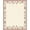 Cream Pink Green, Pattern 11, variant on ODIKA School Classroom Pencil Coquette Ribbon Border Teacher Preschool Stain Resistant Low Profile for Dorm Room, Small Living Apartment