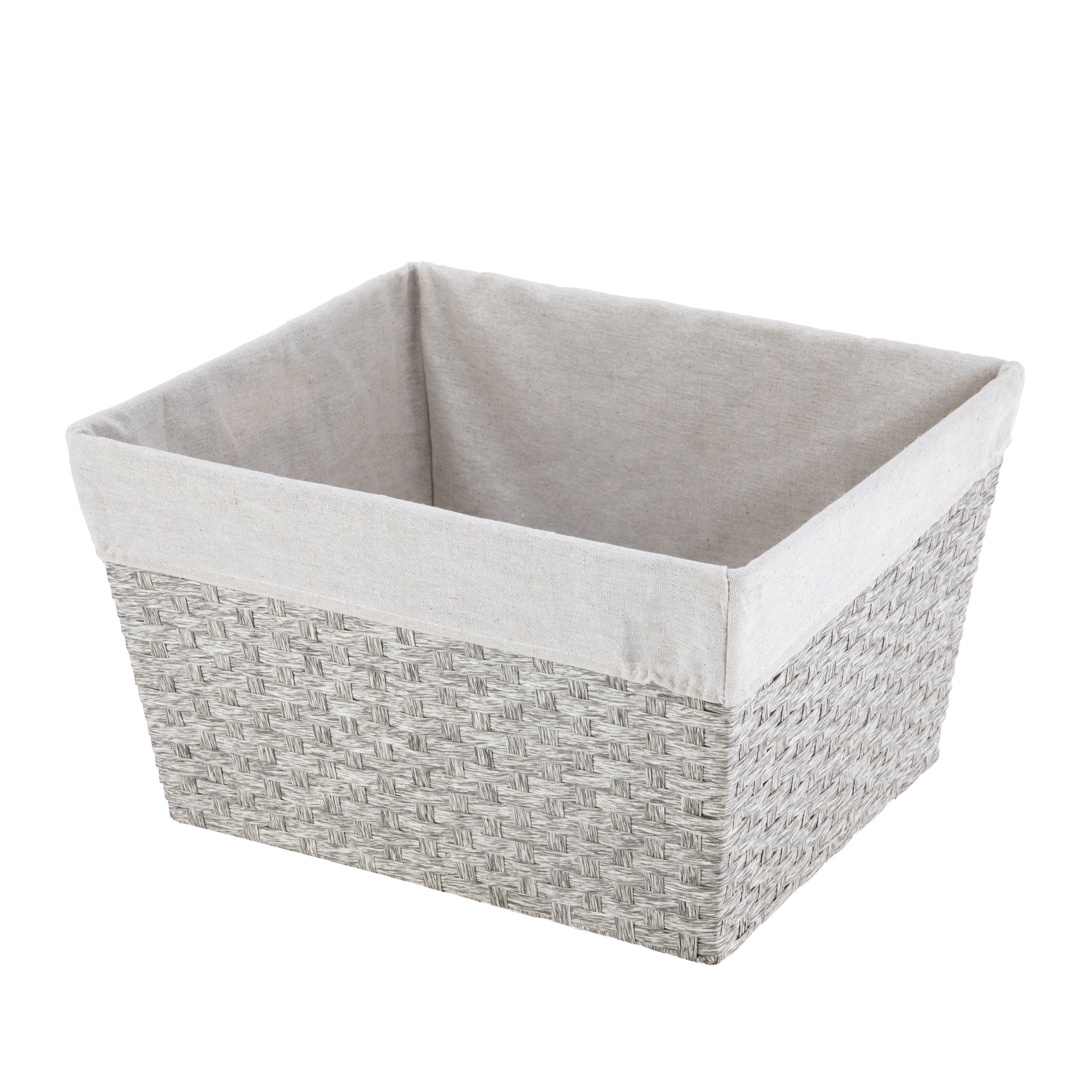 Bathroom Towel Face Cloth Flannel Cotton Wool Tidy Storage Organiser Basket Box 