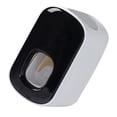 thumbnail image 3 of Toothpaste Dispenser Adhesive Sticker Nail Free Installation Wall Mounted Automatic Toothpaste Squeezer for Bathroom Black, 3 of 9