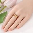 thumbnail image 6 of MULA Original Eruopean 925 Sterling Silver Finger Ring Color Stars Moon Sun Blue AAA CZ For Women Birthday Gift Jewelry 2 Colors, 6 of 7