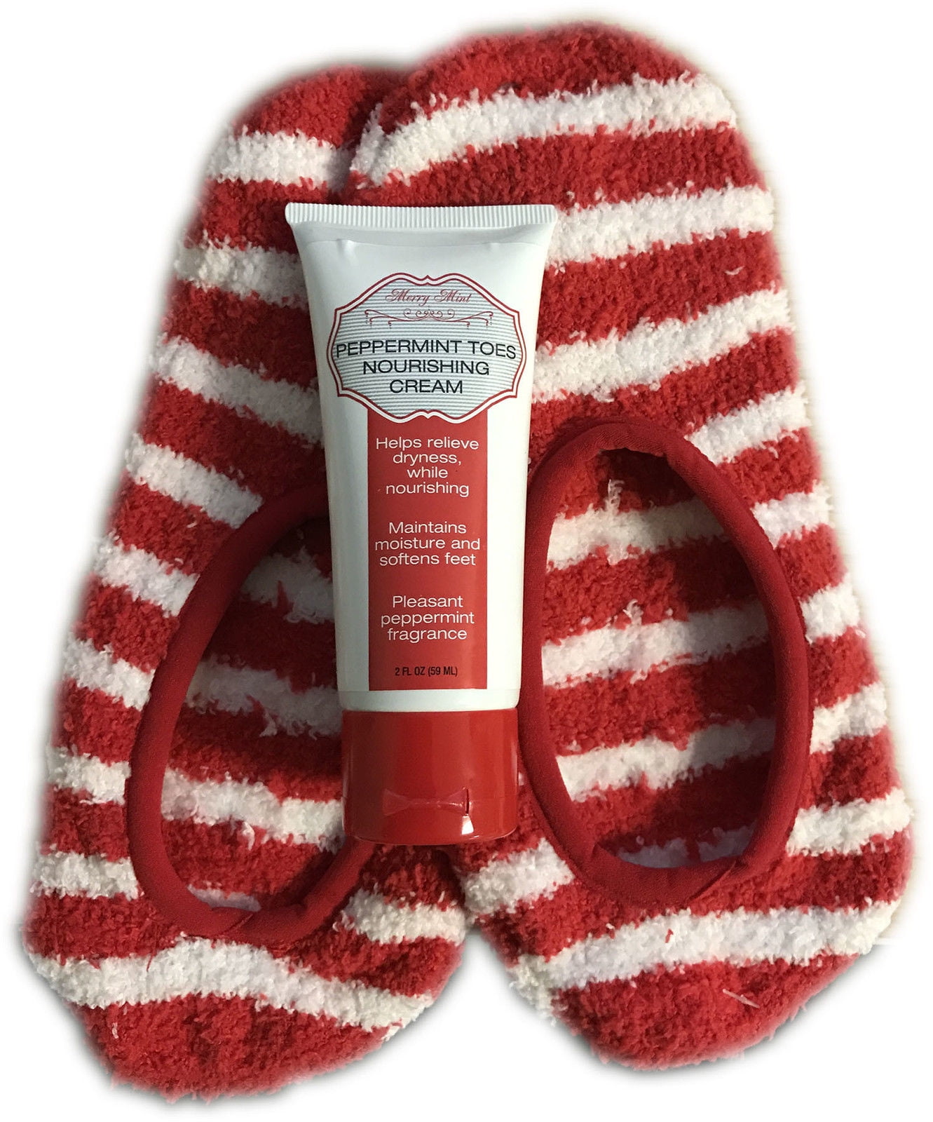 Peppermint Toes - Socks & Nourishing Cream