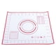 thumbnail image 1 of Alfombrilla de silicona para amasar Advancent color rojo 60x40cm, 1 of 6