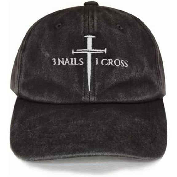 Christian Faith Hat Jesus Hat Cross Cap Comfortable Adjustable One Size Fits Most