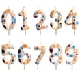 thumbnail image 4 of Blue Dog Paws Print Birthday 0-9 Digital Numeral Toppers Decorations for Pet Kids Birthday, 4 of 4