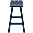 thumbnail image 4 of GARDEN 24" Inches Adirondack Plastic Outdoor Bar Stools for Patio, Navy Blue, 4 of 6