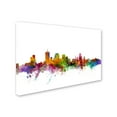 thumbnail image 2 of Trademark Fine Art "Quebec Canada Skyline" Canvas Art by Michael Tompsett, 2 of 3