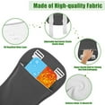 thumbnail image 2 of Castor Oil Wrap Reusable Organic Castor Oil Pack Kit with Adjustable Elastic Strap  Khaki, 2 of 8