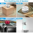 thumbnail image 6 of Sound Pod Shower Speaker, The Sound Pod Pro, Mini Speakers Bluetooth Wireless, Soundpod/Stick Tune Portable Bone Conduction Speaker Music, Player with Suction Cup for Bath, 6 of 8