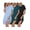 Black/Blue Green/Blue Stars, variant on Cotton Nightgowns for Women 3 Pack Night Gown Short Sleeve Sleepshirts V Neck Sleepwear Soft Tshirt Pajama Dress