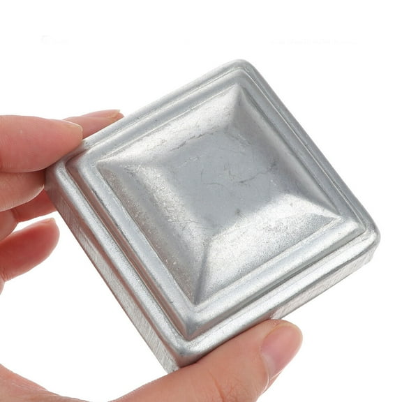 IBASETOY 10Pcs Iron Fence Post Caps Sealing Covers for Railings Cap