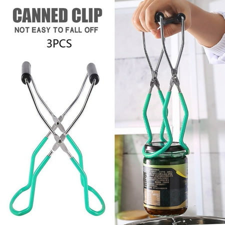 

Dinnerware Sets Lifter Lifter Canning Stainless Jar With 3Pc Steel Jar Handle Tongs Kitchen Dining & Bar