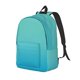 thumbnail image 1 of Balery Teal Turquoise Mochila Clásica Impresa Básica para Viaje, Mochila Escolar Resistente al Agua, Mochila de Lona con Correas Ajustables-Medium, 1 of 5