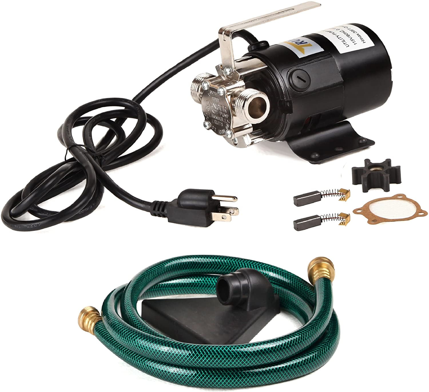 Transfer Water Pump with Water Hose Kit 