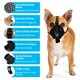 thumbnail image 2 of Bozal para Perros Único Bargains Bozal para Perro Pequeño Transpirable Suave Bozal Reflectante Ajustable con Malla de Aire X-Small Negro, 2 of 7