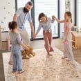 thumbnail image 2 of Jamfeel Vintage Rugs Soft Floral Area Rug Boho Carpet for Living Room Bedroom Home Decor,4'x6',Light Orange, 2 of 7