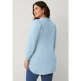 thumbnail image 2 of Ellos Plus Size Sleeve Sweatshirt Tunic, 2 of 2