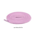 thumbnail image 3 of SIYTUAU Pink Round Shoelaces 5Mm Width Shoe Laces For Shoes Sneakers Boots Skateboard Hiking Athletic Sport Shoes 100Cm Long Polyester Durable Pink, 3 of 6