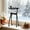 G - M, variant on Christmas Decorations- Reindeer Statues Imitation Metal Deer Sculpture, Black Finish European-Style Modern Decorative, Christmas Tabletop Ornaments for Mantel Fireplace Living Room Bedroom Home Decor