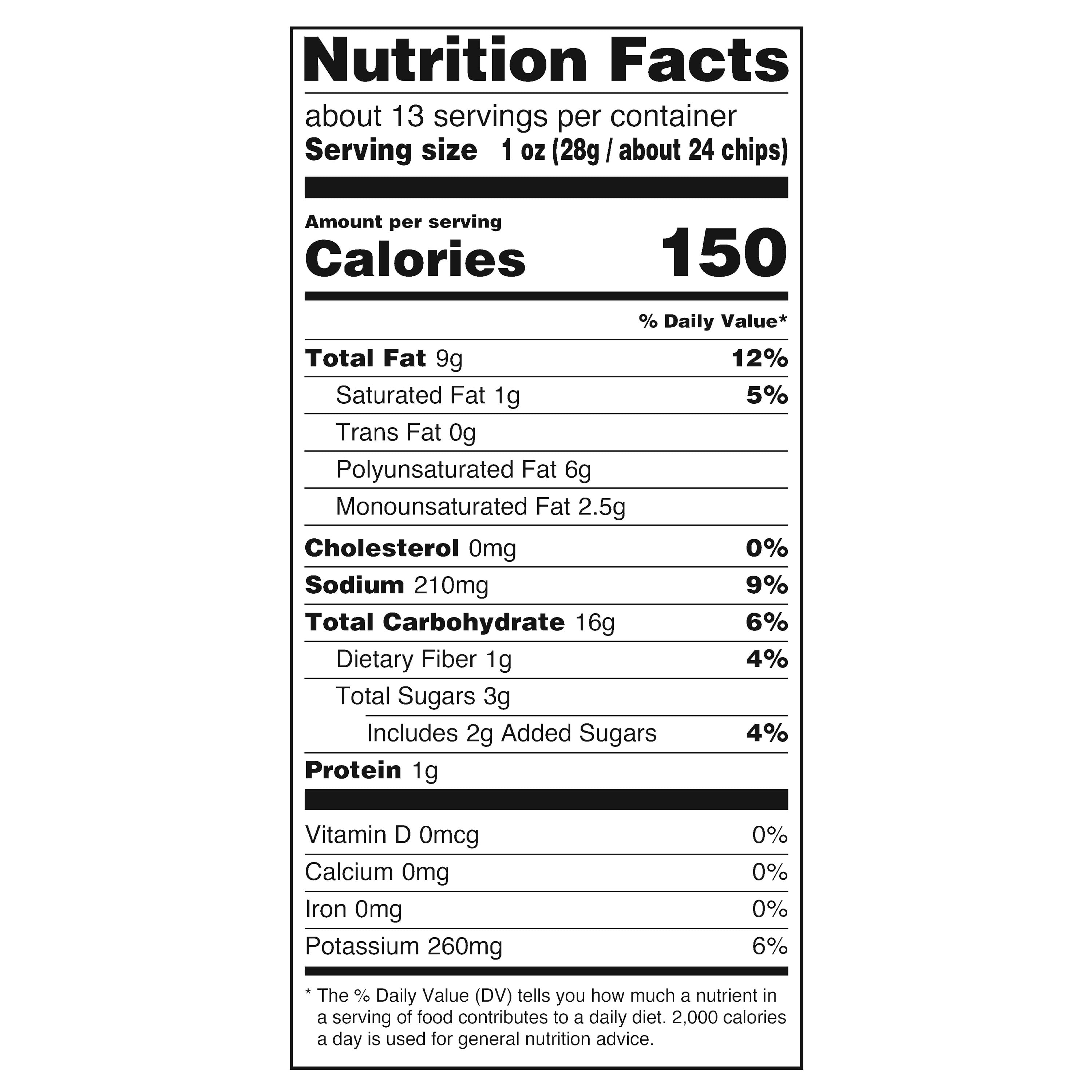 Great Value Party Size Barbecue Potato Chips, 12.5 oz