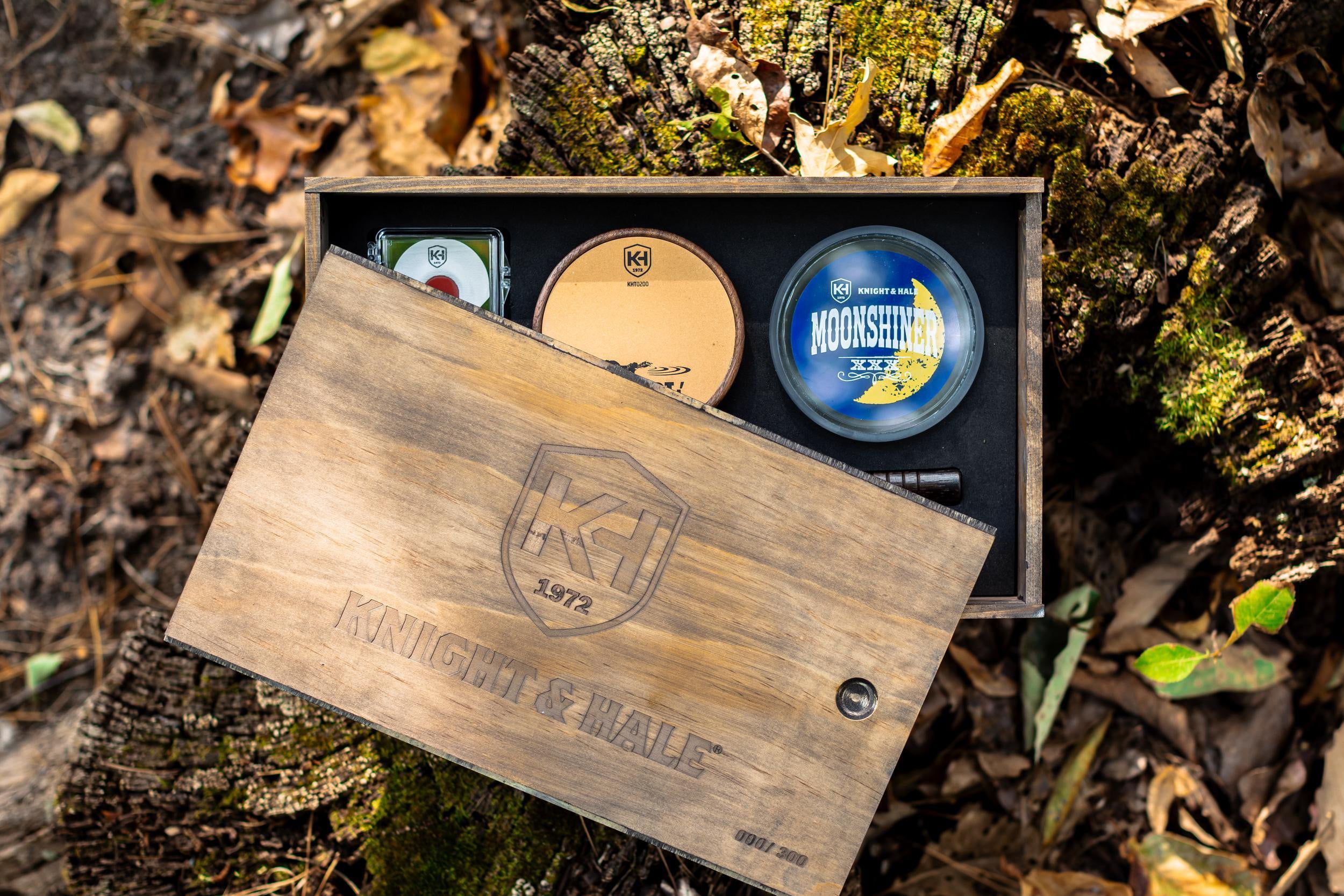 Knight & Hale Limited Edition Turkey Pot & Mouth Call Collector's Box Set