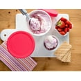 thumbnail image 3 of Home Ice Cream Freezer Storage Containers Set of 2 with Silicone Lids, 3 of 7