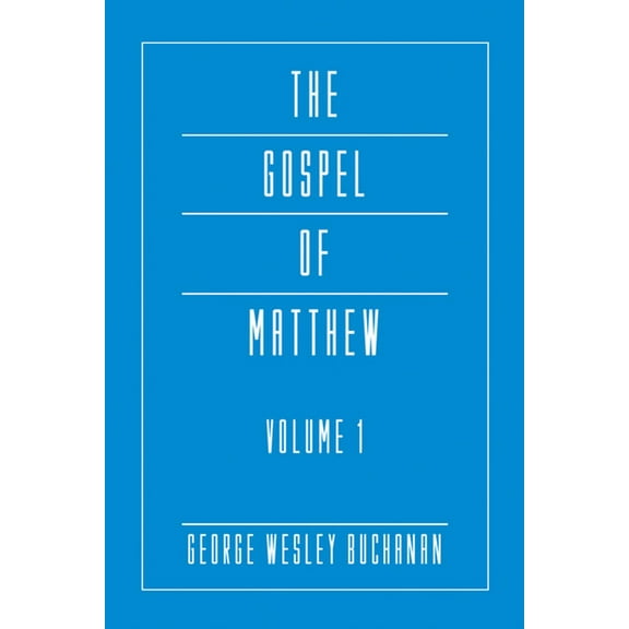 The Gospel of Matthew, Volume 1 (Paperback)