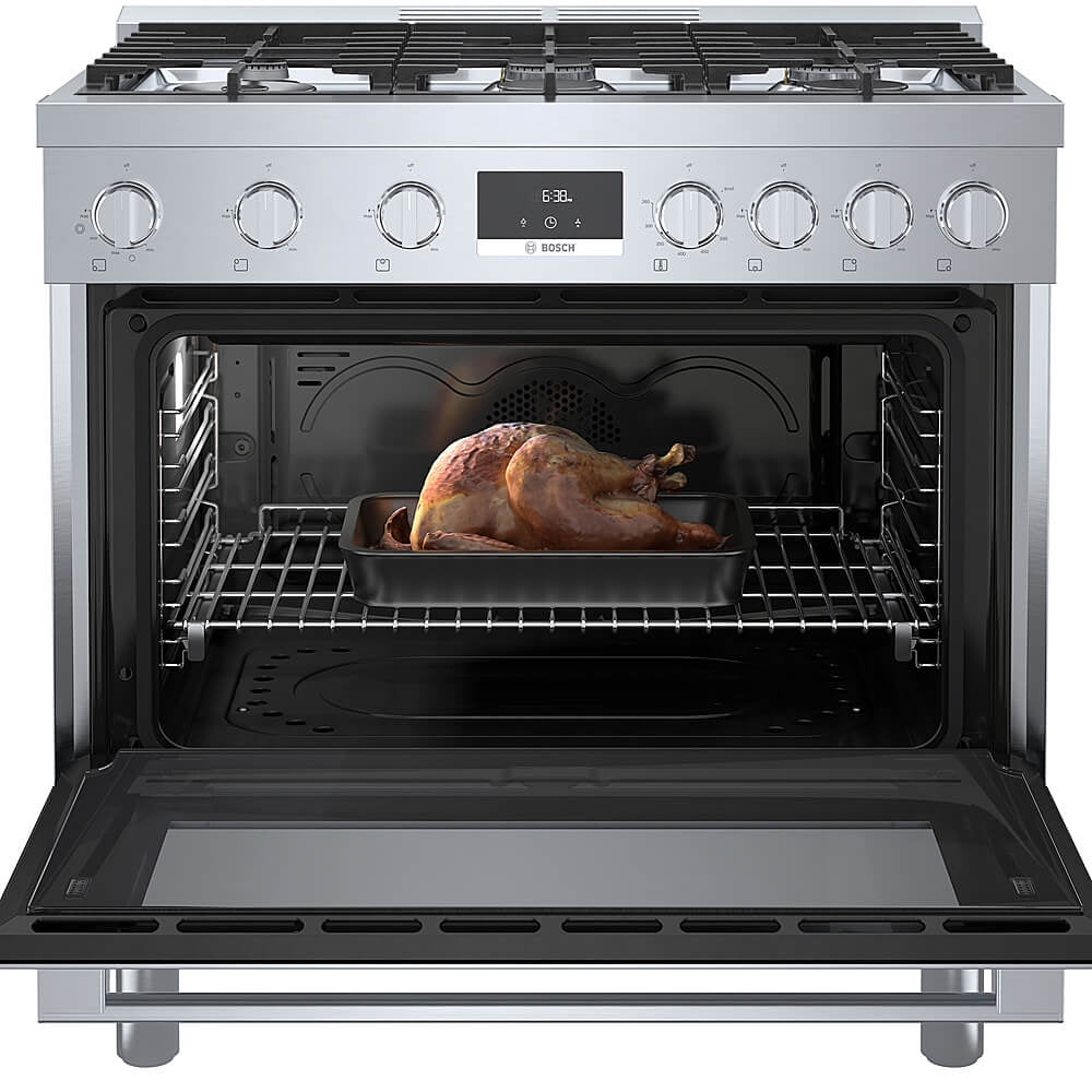 BOSCH HGS8655UC  36" AND LARGER FREE STANDING GAS RANGE Stainless Steel