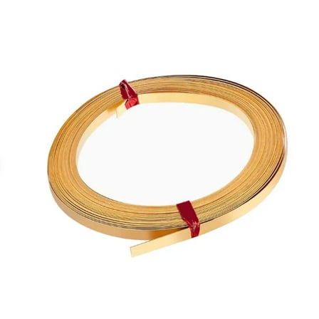 Adornville® Brass Bezel Wire 28 Gauge x 3/16" x 5 Feet Dead Soft by EAM Jewelry Design & Supply, LLC