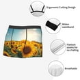 thumbnail image 3 of Naloa Sunlit Sunflower Field Mens Underwear - Boxers for Men, Mens Boxer Briefs, Classic Briefs for Men-X-Large, 3 of 5
