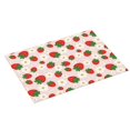 thumbnail image 2 of Bingfone Strawberry Floral ,18" x 24"Dish Drying Mat for Kitchen Counter,Ultra Absorbent Microfiber, 2 of 7