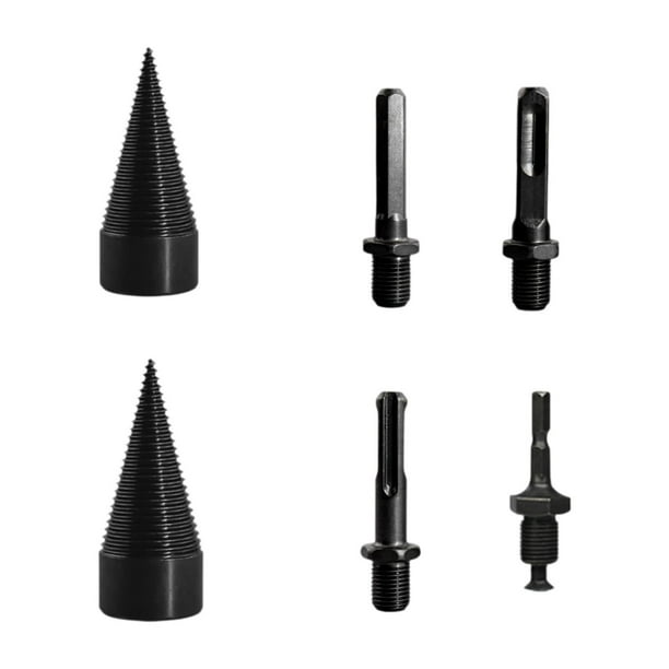Broca para partir leña, broca para partir troncos, accesorios de alta velocidad para cortar 32 mm 42 mm