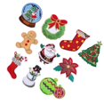 thumbnail image 3 of 10 piezas de apliques de lentejuelas para planchar en ropa, apliques de muñeco de nieve para chaqueta, pegatinas de Navidad para planchar, 3 of 3
