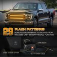 thumbnail image 4 of Xingzhi 2pack/lot Safety Security LED Light Strip For First Responders Lifetime Over 50 Police Etc. Snowplow Yellow+Yellow, 4 of 6