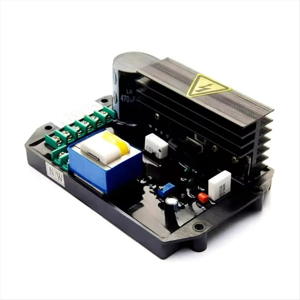 Regulador de Voltaje para Generador de 10 KW, Modelo AVR9-1B2L, 220 V, Regulador de Presión Automático para un Suministro de Energía Estable.