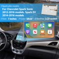 thumbnail image 3 of Pantalla LCD HBIHGHHONG de 7" para Chevrolet Spark Sonic 2012-16, 3 of 7