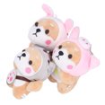 thumbnail image 4 of Colgante De Muñeco De Peluche Para Perro, Mini Muñeco De Peluche Para Perro, 3 Uds., Adorno De Algodón PP Para Niños Y Niñas Para Fiestas De Navidad Cergrey Soft Dog Plush Doll, 4 of 8