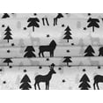 thumbnail image 4 of oneOone Velvet White Fabric Merry Christmas Sewing Material Print Fabric By The Yard 58 Inch Wide, 4 of 5