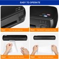 thumbnail image 4 of 9 Inch Hot and Cold Mode Thermal Laminator, Portable Desktop Laminator Machine or Home, Office and School Use, 4 of 8