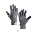 thumbnail image 3 of Eigraketly Guantes para pantalla táctil con tecnología de protección contra el frío y mantenimiento del calor Guantes impermeables Guantes Ropa Deportiva, Zapatos Gris L, 3 of 6