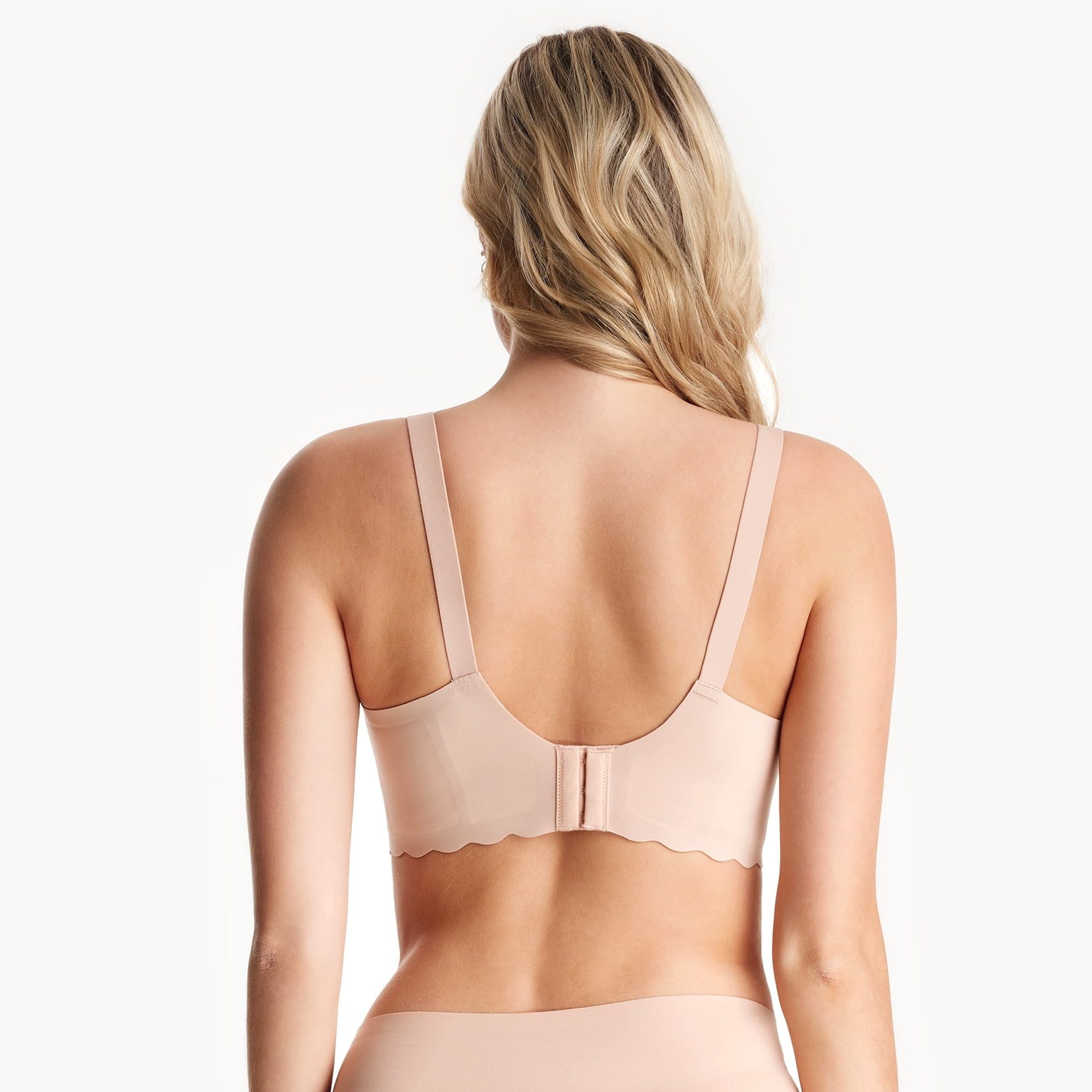 Momcozy Nursing Bras for Breastfeeding, Seamless Pregnancy Maternity Bra Wireless Classic Jelly Strip Support Nursing Bra