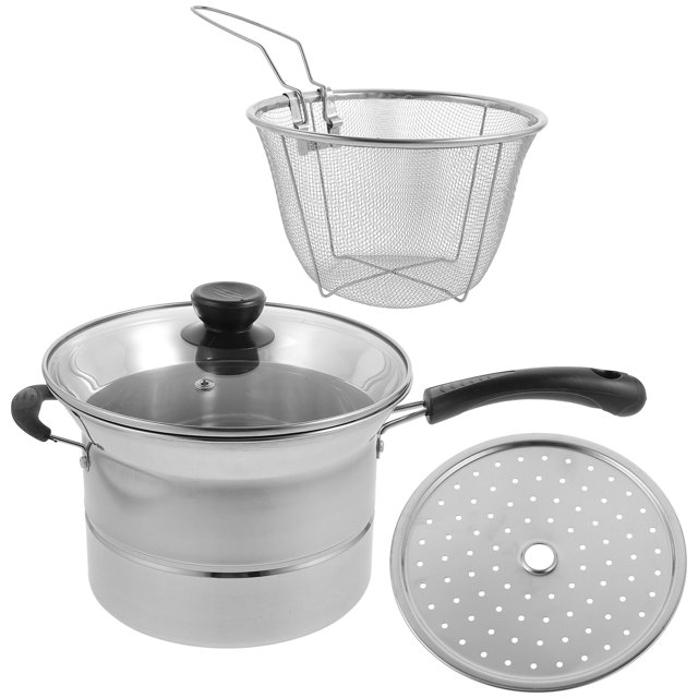 RENACLIPY 1 Ensemble Friteuse en Acier Inoxydable pour Filtrer les Aliments Efficacement