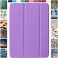 thumbnail image 1 of DuraSafe Cases for iPad PRO 12.9 Inch 2nd Gen [ Pro 12.9 2017 2 Gen ] MQDC2LL/A MQDD2LL/A MQDA2LL/A MP6H2LL/A MP6J2LL/A MP6G2LL/A Ultra Slim Smart Auto Sleep / Wake PC Cover - Purple, 1 of 6