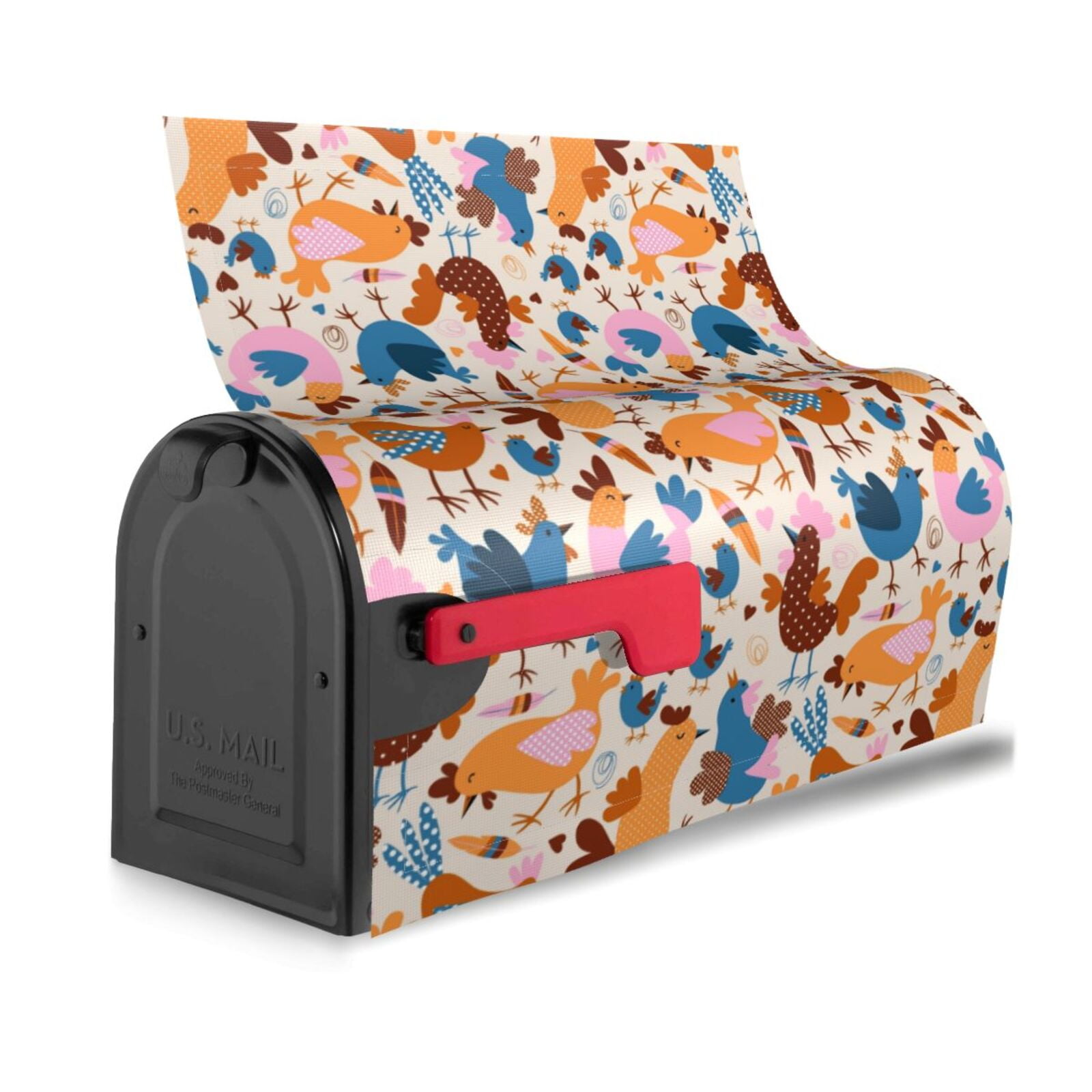 Kdxio Magnetic Mailbox Cover 21x18 in Mailbox Cover Outdoor Decoration Holiday Mailbox Covers for Home Garden Yard-21x18 in
