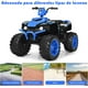 thumbnail image 2 of Costway Cuatriciclo Eléctrico ATV para Niños Coche Montable de Batería Marcha Adelante Atrás Velocidad Alta Baja con Música Luces LED Azul, 2 of 9