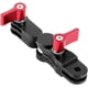 thumbnail image 2 of Adaptador de montaje de extensión para casco con rotación de 360°, soporte para teléfono con manillar mágico, Compatible con soporte para cámara GoPro (rojo), 80*30mm, 2 of 5