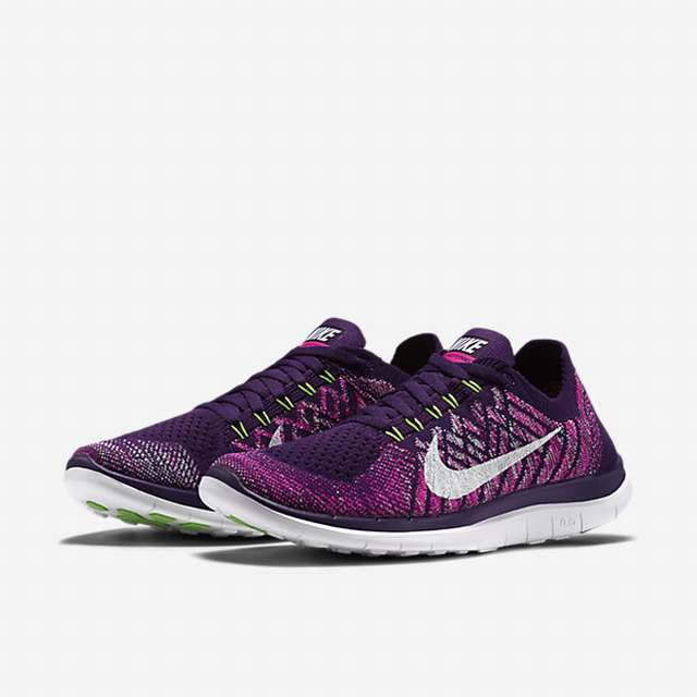 Pantano nacido curso Nike Women's Free 4.0 Flyknit Running Shoes - Walmart.com