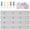 White, variant on FUTUREORYY 1Set Small Cork Board Strip Felt Pin Board for Wall Home Office Decoration