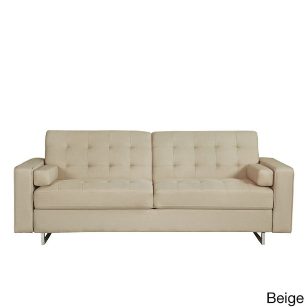 US Pride Furniture Melissa Modern Reversible Fabric Sofa/Sofa Bed